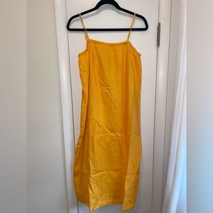 A New Day Orange Midi Dress